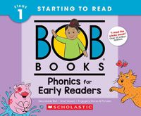 Cover image for Bob Books - Phonics for Early Readers Hardcover Bind-Up Phonics, Ages 4 and Up, Kindergarten (Stage 1: Starting to Read)