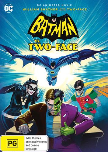 Batman Vs Two Face Dvd