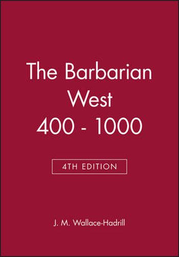 Cover image for The Barbarian West, 400-1000