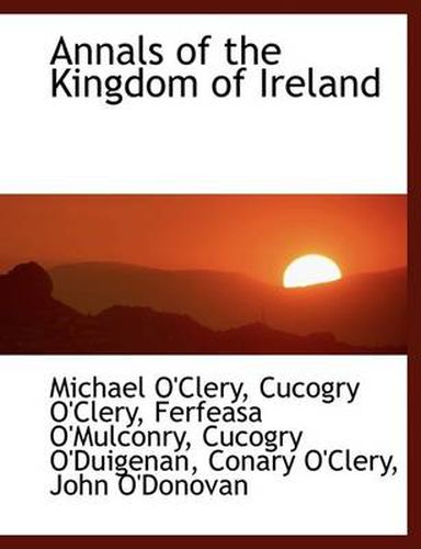 Cover image for Annals of the Kingdom of Ireland