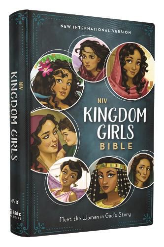 Cover image for NIV, Kingdom Girls Bible, Full Color, Hardcover, Teal, Comfort Print