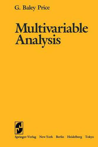 Cover image for Multivariable Analysis