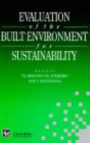 Cover image for Evaluation of the Built Environment for Sustainability