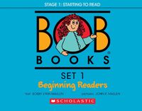 Cover image for Bob Books - Set 1: Beginning Readers Hardcover Bind-Up Phonics, Ages 4 and Up, Kindergarten (Stage 1: Starting to Read)