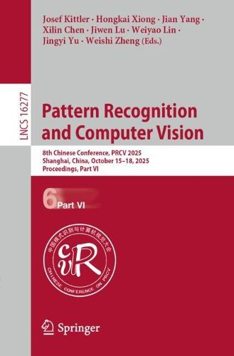 Cover image for Pattern Recognition and Computer Vision