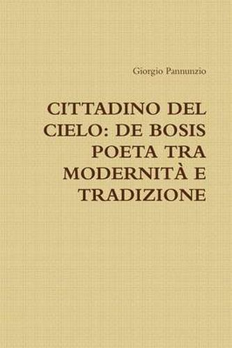 Cover image for Cittadino Del Cielo: De Bosis Poeta Tra Modernita E Tradizione