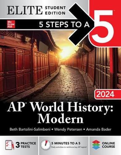 Cover image for 5 Steps to a 5: AP World History: Modern 2024 Elite Student Edition