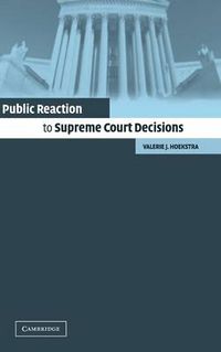 Cover image for Public Reaction to Supreme Court Decisions