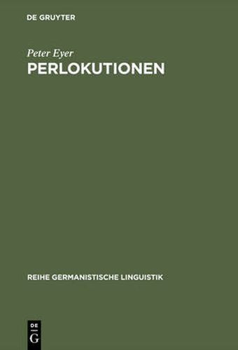Cover image for Perlokutionen