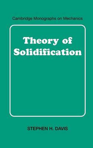 Cover image for Theory of Solidification