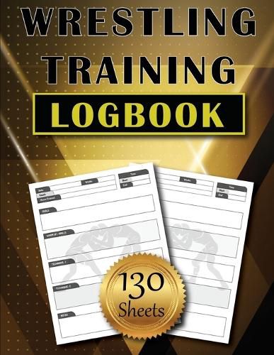 Cover image for Wrestling Training LogBook