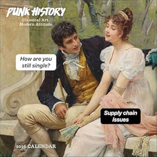 Cover image for Punk History 2026 Wall Calendar