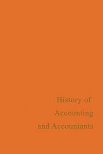 A History of Accounting and Accountants