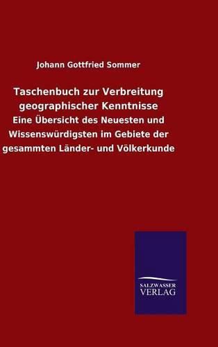 Cover image for Taschenbuch zur Verbreitung geographischer Kenntnisse