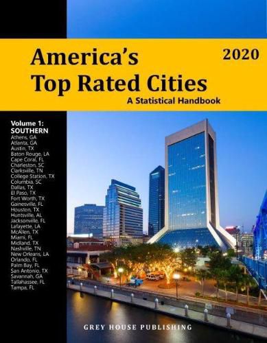 Cover image for America's Top-Rated Cities, Vol. 1 South, 2020