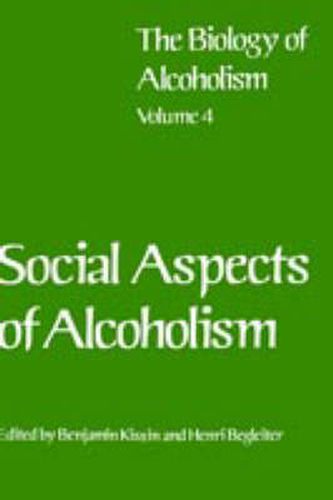 Social Aspects of Alcoholism