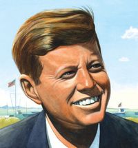Cover image for Jack's Path of Courage: The Life of John F. Kennedy