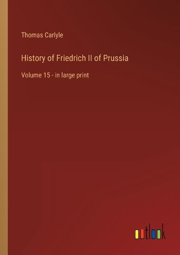 Cover image for History of Friedrich II of Prussia