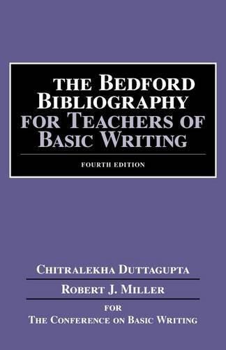 The Bedford Bibliography for Teachers of Basic Writing