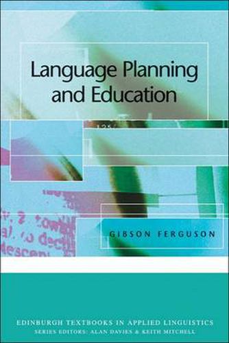 Cover image for Language Planning and Education