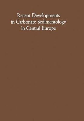 Cover image for Recent Developments in Carbonate Sedimentology in Central Europe