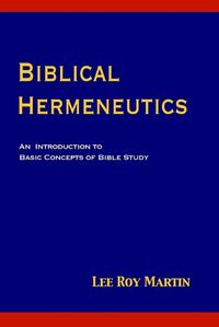 Cover image for Biblical Hermeneutics