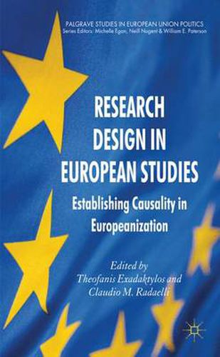 Cover image for Research Design in European Studies: Establishing Causality in Europeanization