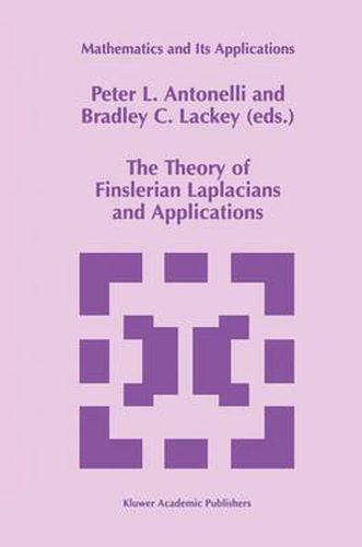 Cover image for The Theory of Finslerian Laplacians and Applications