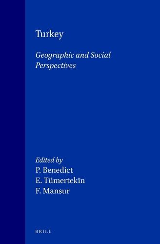 Cover image for Turkey: Geographic and Social Perspectives