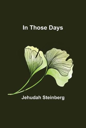 Cover image for In Those Days