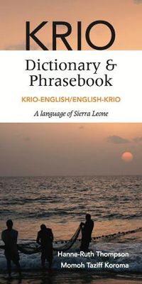 Cover image for Krio-English/English-Krio Dictionary & Phrasebook