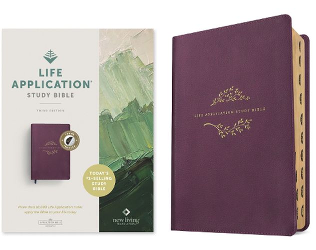 Cover image for NLT Life Application Study Bible, Third Edition, Purple