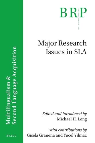 Cover image for Major research issues in SLA