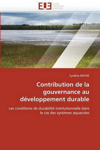 Cover image for Contribution de la Gouvernance Au D veloppement Durable