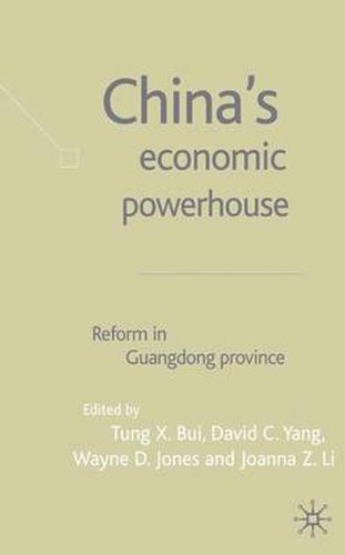 Cover image for China's Economic Powerhouse: Economic Reform in Guangdong Province