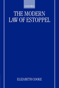 Cover image for The Modern Law of Estoppel