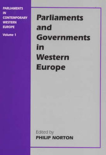 Cover image for Parliaments in Contemporary Western Europe