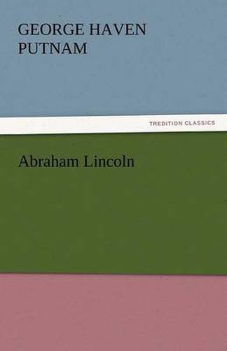 Cover image for Abraham Lincoln
