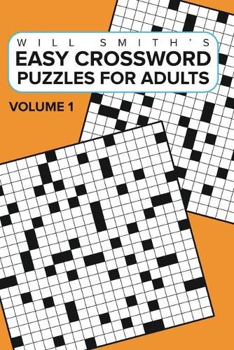 Cover image for Easy Crossword Puzzles For Adults - Volume 1