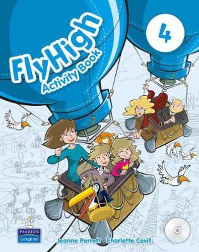 Cover image for Fly High Level 4 Activity Book and CD ROM Pack