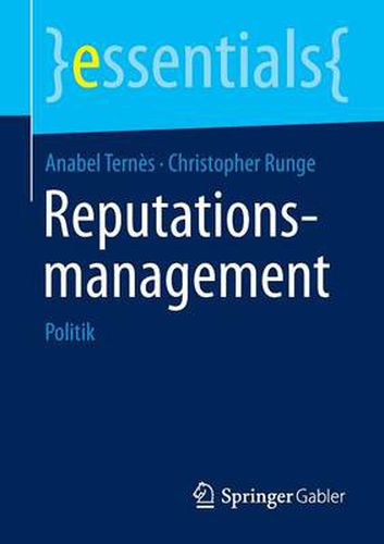 Cover image for Reputationsmanagement: Politik