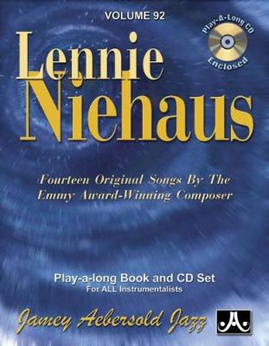 Cover image for Lennie Niehaus: Jazz Play-Along Vol.92