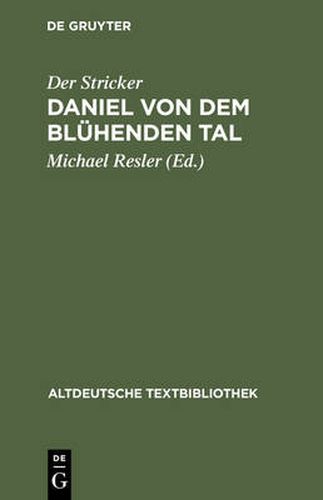 Cover image for Daniel Von Dem Bluhenden Tal