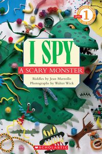 Cover image for I Spy a Scary Monster