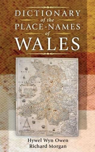 Cover image for Dictionary of the Place Names of Wales