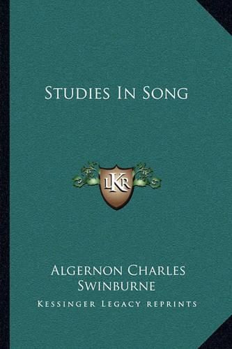 Cover image for Studies in Song