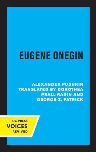 Cover image for Eugene Onegin