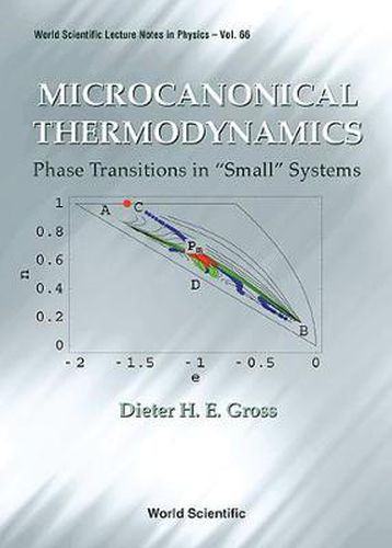 Cover image for Microcanonical Thermodynamics: Phase Transitions In  Small  Systems