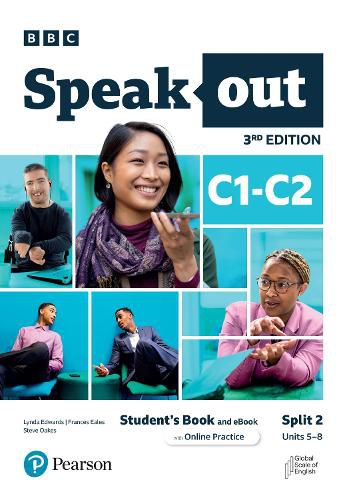 Cover image for Speakout 3ed C1-C2 Student's Book and eBook with Online Practice Split 2