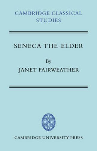 Cover image for Seneca the Elder